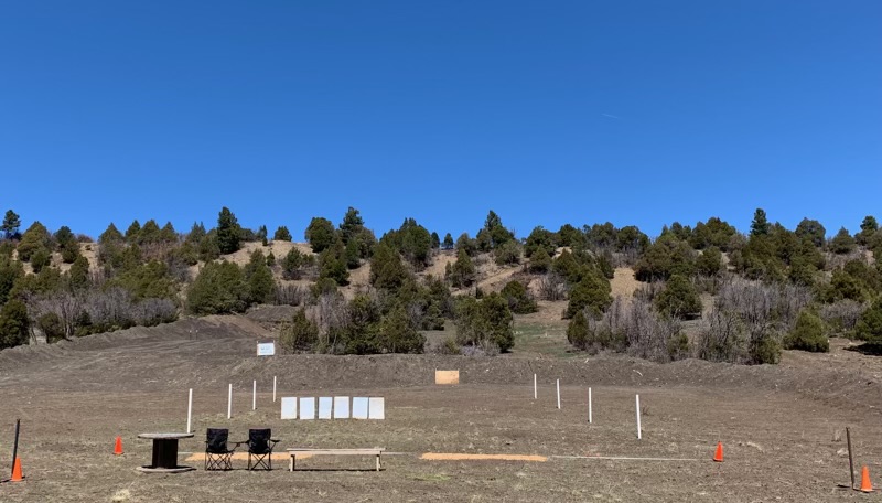 Kazadorez outdoor shooting range — Chacon, New Mexico