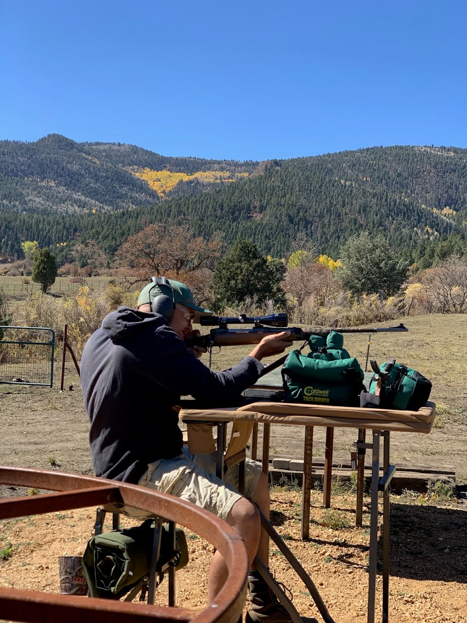 Mountain views from the range