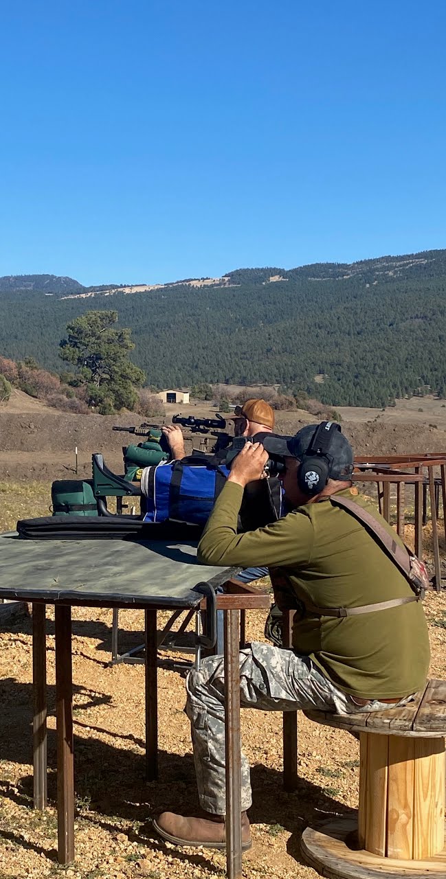 Long range rifle shooting